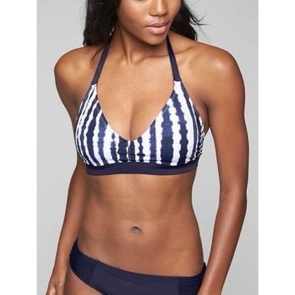 ✨ATHLETA WAVE BREAK HALTER SZ 34 B/C  BIKINI✨ - Picture 1 of 9